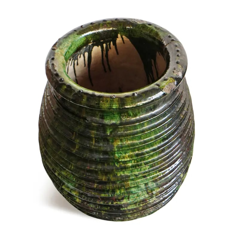 moroccan-green-ribbed-ceramic-pottery-6610-min